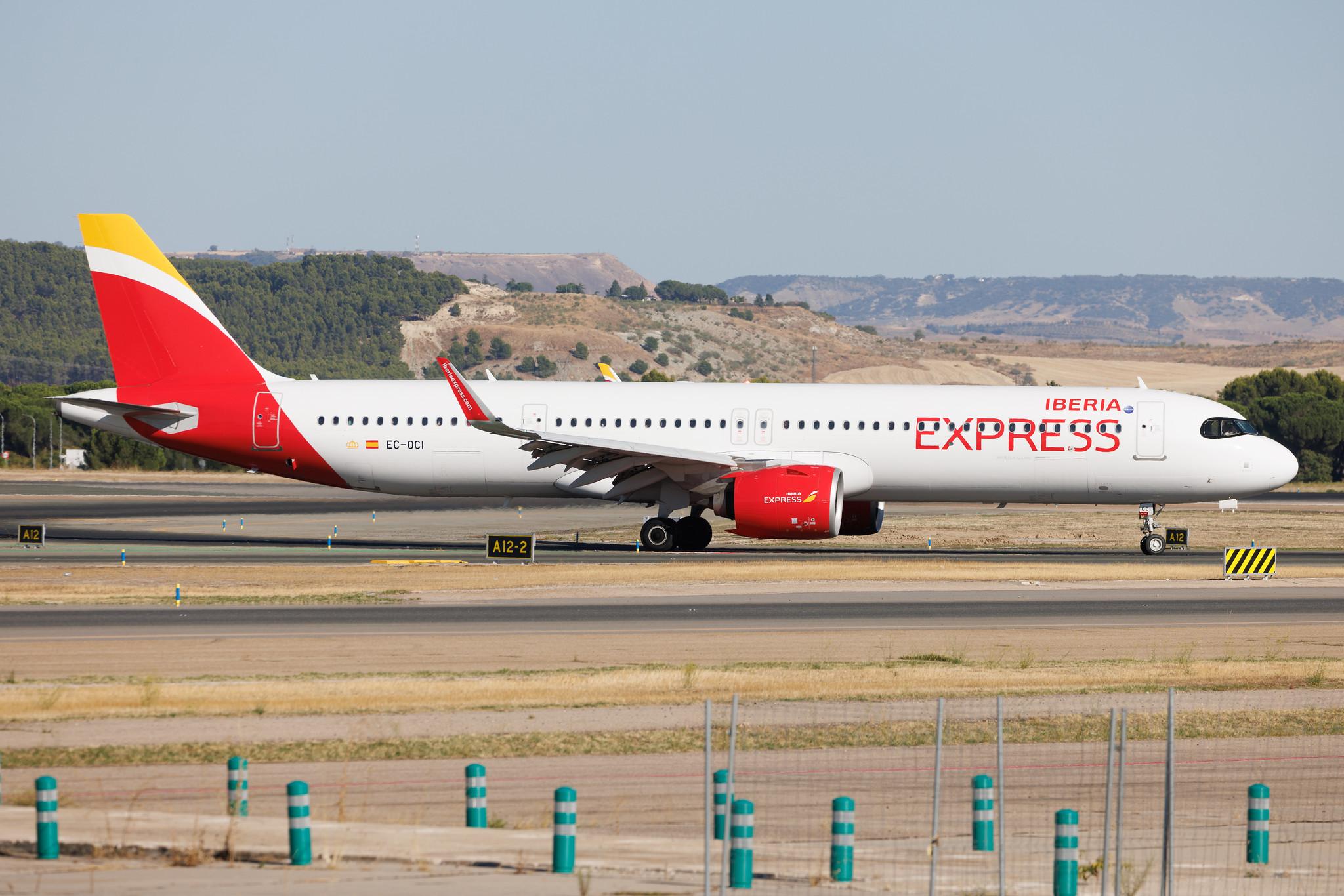 Madrid Barajas Airport: Iberia Express (I2 / IBS) | Airbus A321-271NX A21N | EC-OCI | MSN 11537