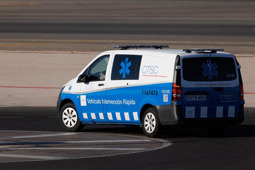 Madrid Barajas Airport: Vehículo Intervención Rápida
