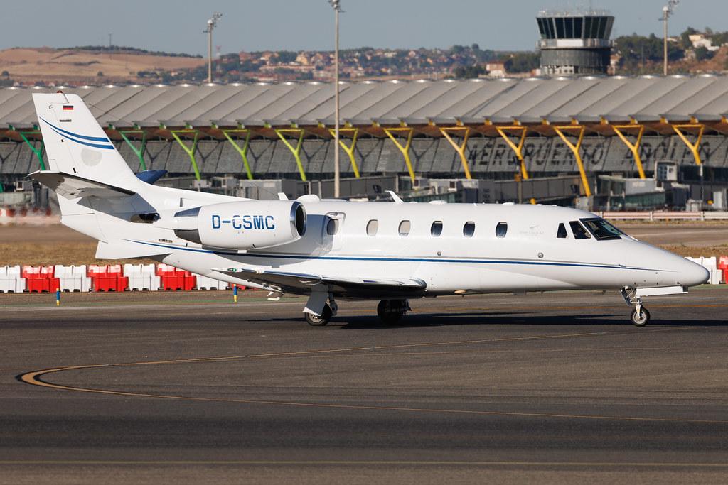 Madrid Barajas Airport: Silver Cloud Air (/ SCR) | Cessna 560XL Citation XLS+ C56X | D-CSMC | MSN 560-6168