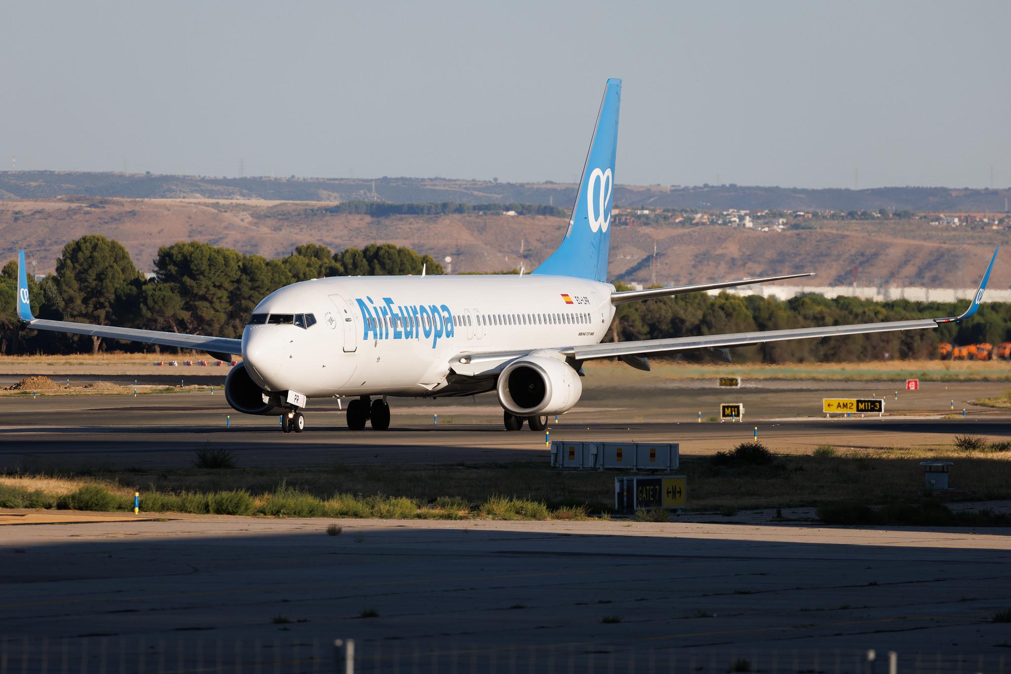 Madrid Barajas Airport: Air Europa (UX / AEA) | Boeing 737-85P B738 | EC-LPR | MSN 36588