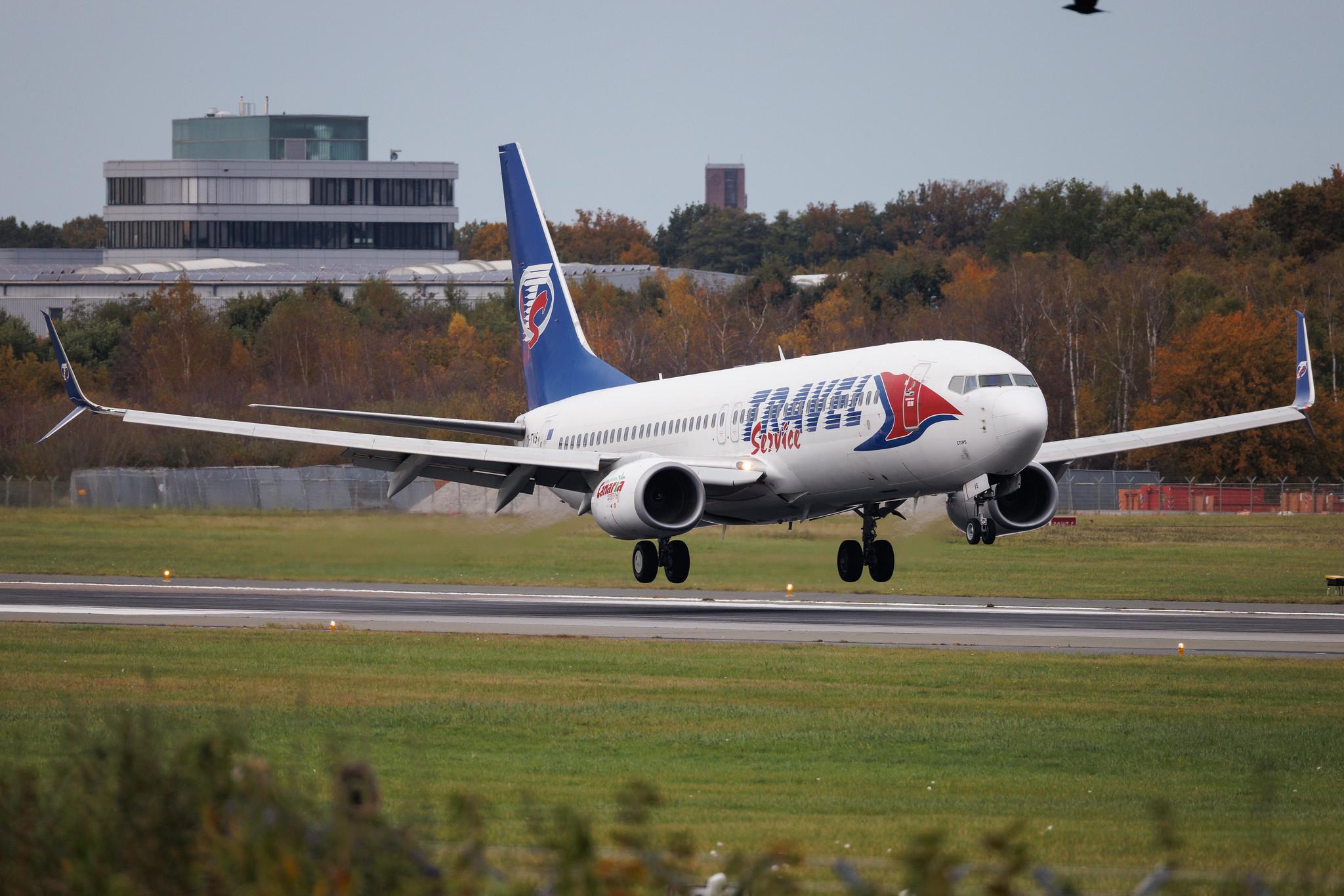 Hamburg Airport: Smartwings (QS / TVS) | Boeing 737-86N B738 | OK-TVS | MSN 39404