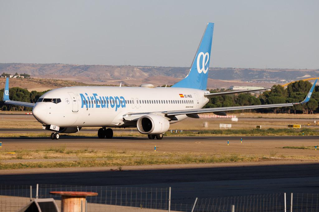 Madrid Barajas Airport: Air Europa (UX / AEA) | Boeing 737-85P B738 | EC-MUZ | MSN 60589