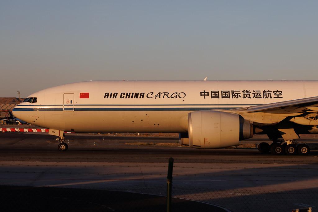 Madrid Barajas Airport: Air China Cargo (/ CAO) | Boeing 777-FFT B77L | B-2092 | MSN 44683