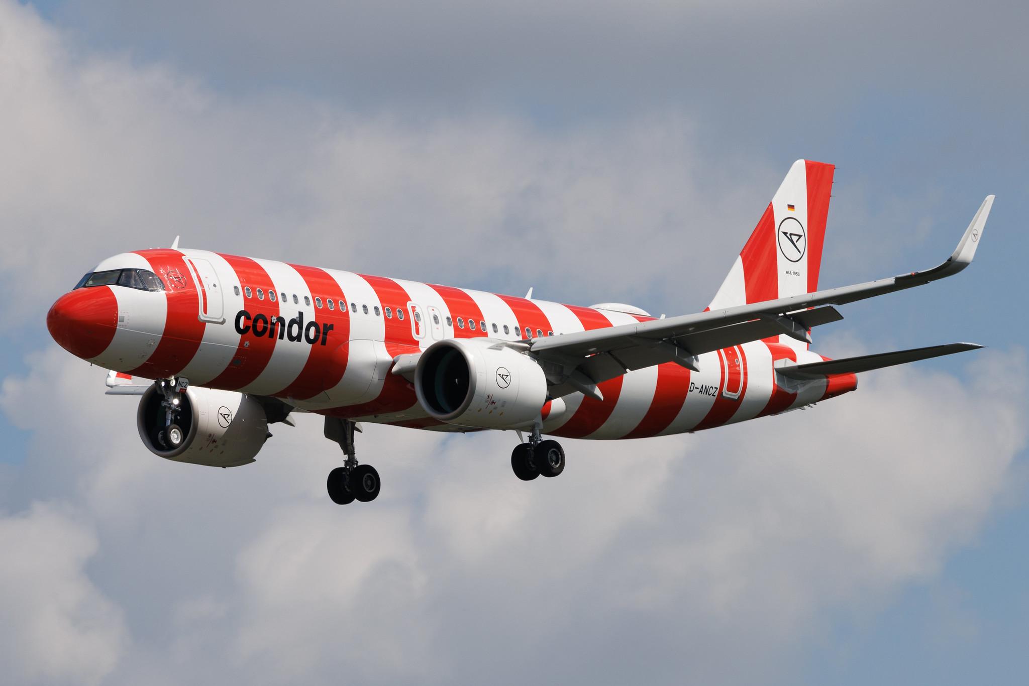 Frankfurt Airport: Condor (DE / CFG) | Livery: Red Passion Livery | Airbus A320-271N A20N | D-ANCZ | MSN 12031