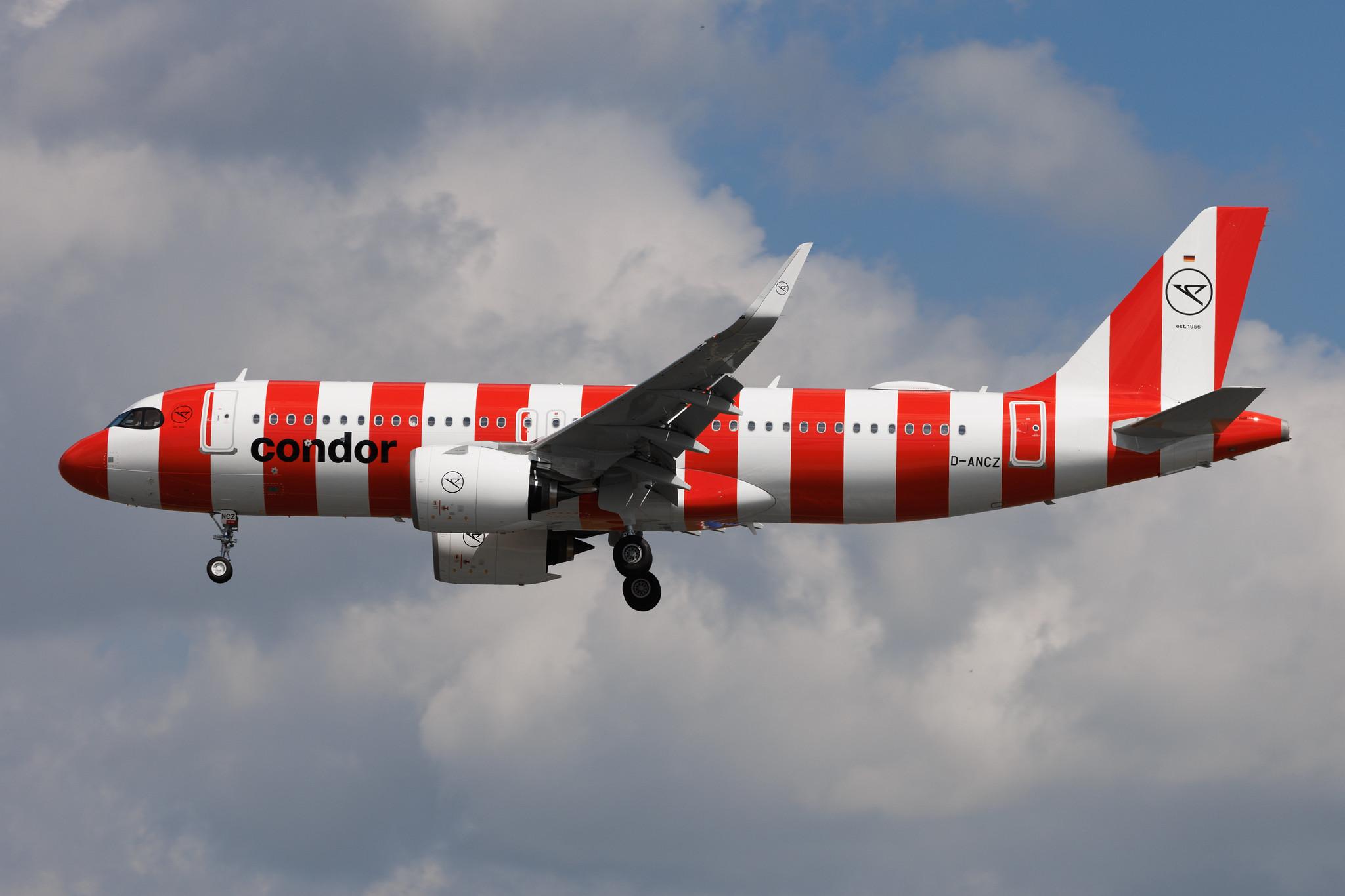 Frankfurt Airport: Condor (DE / CFG) | Livery: Red Passion Livery | Airbus A320-271N A20N | D-ANCZ | MSN 12031