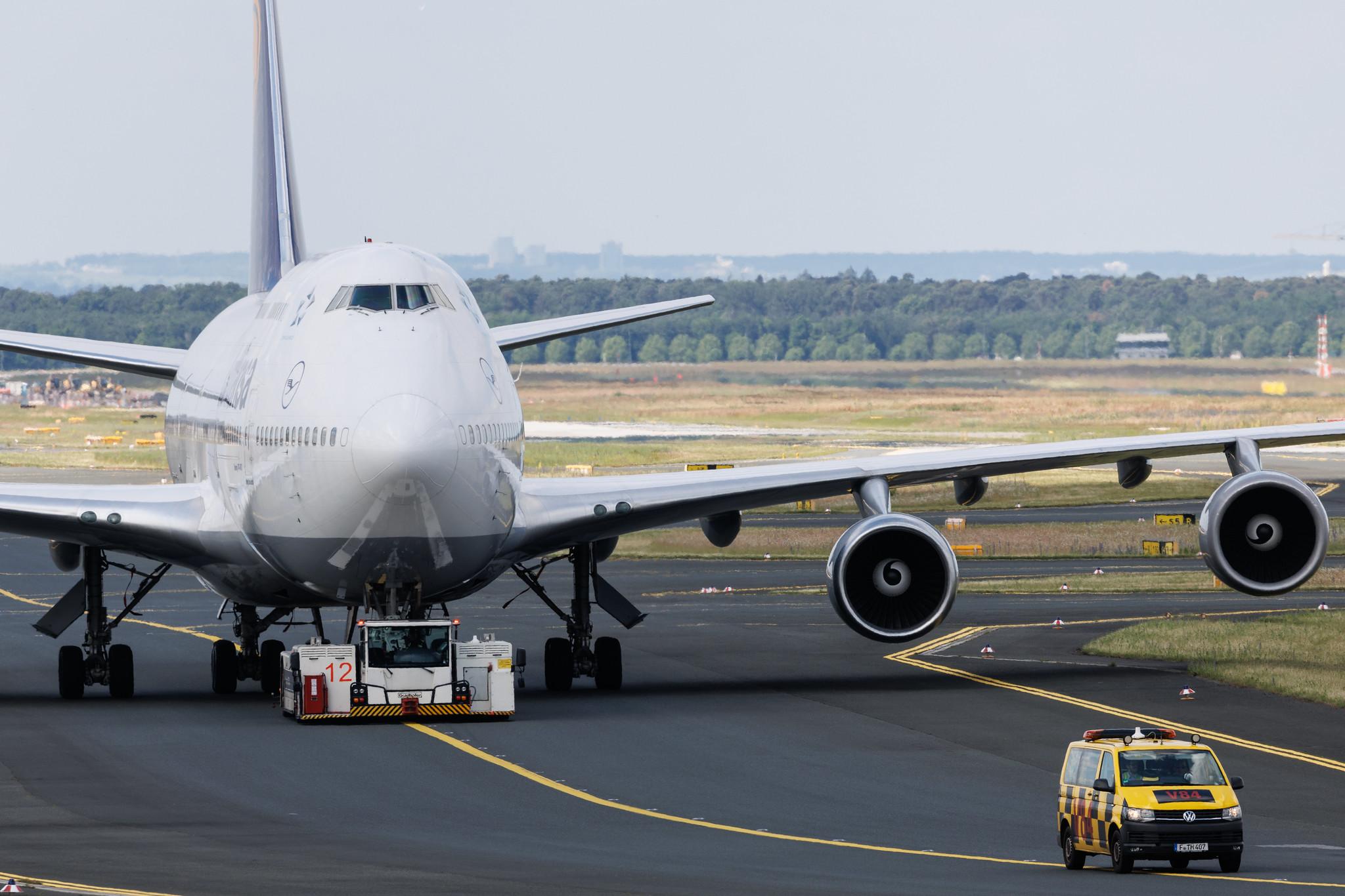 Frankfurt Airport: Lufthansa (LH / DLH) | Boeing 747-430 B744 | D-ABTK | MSN 29871