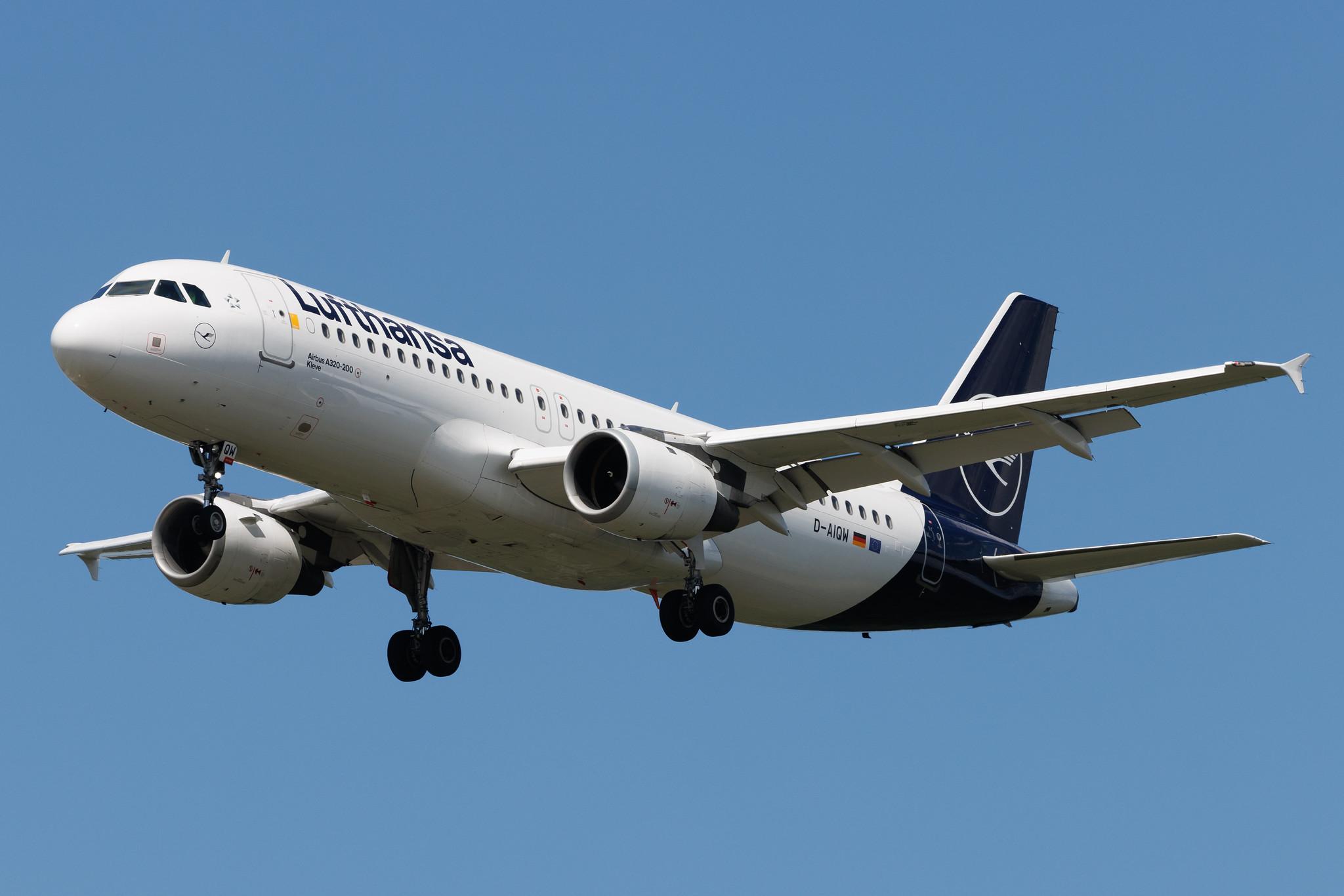 Frankfurt Airport: Lufthansa (LH / DLH) | Airbus A320-211 A320 | D-AIQW | MSN 1367