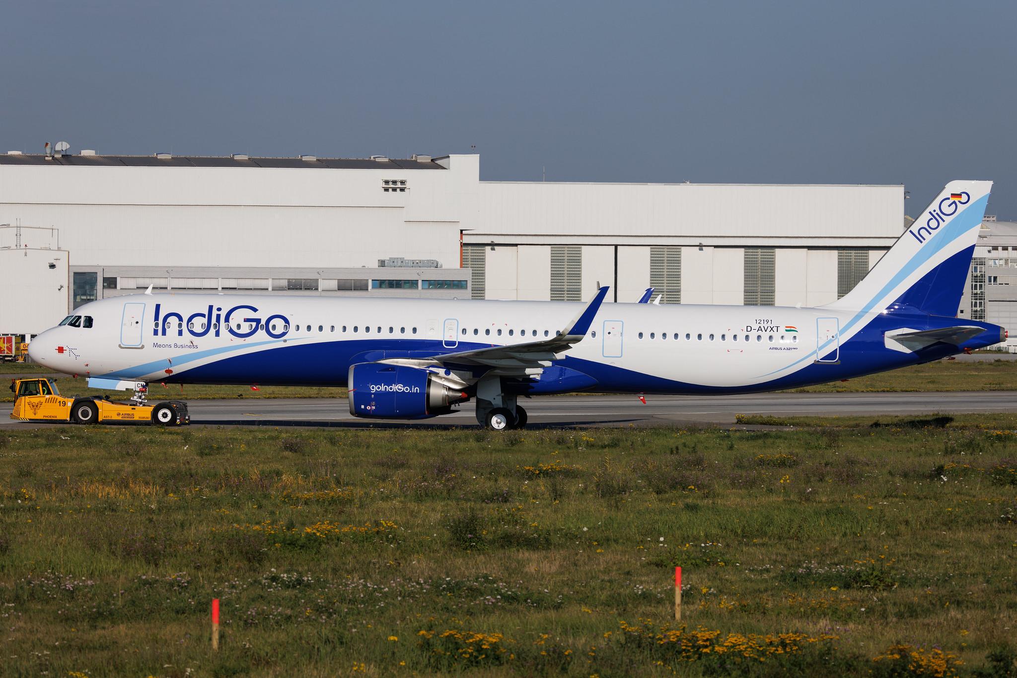 Hamburg Finkenwerder: IndiGo (6E / IGO) | Airbus A321-251NX A21N | D-AVXT | VT-ICM | MSN 12191