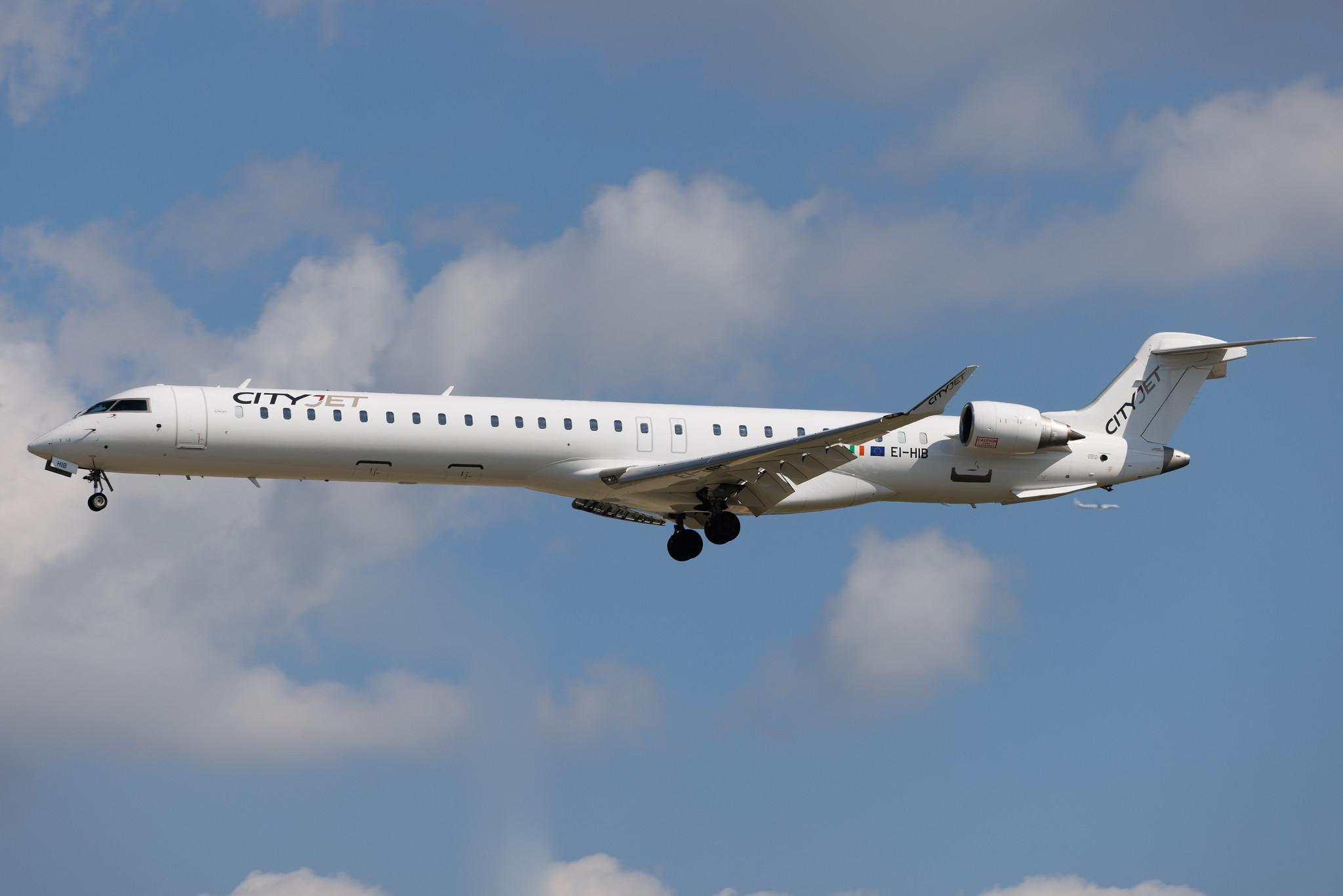 Frankfurt Airport: Cityjet (WX / BCY) | Mitsubishi CRJ-1000EL CRJX | EI-HIB | MSN 19012
