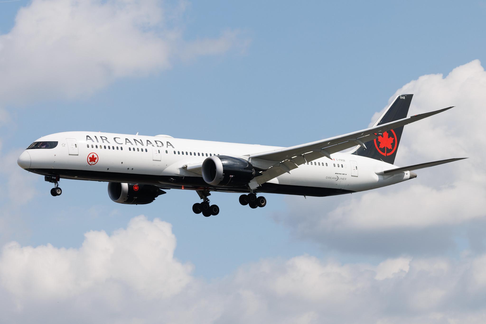 Frankfurt Airport: Air Canada (AC / ACA) | Boeing 787-9 Dreamliner B789 | C-FRSR | MSN 37178