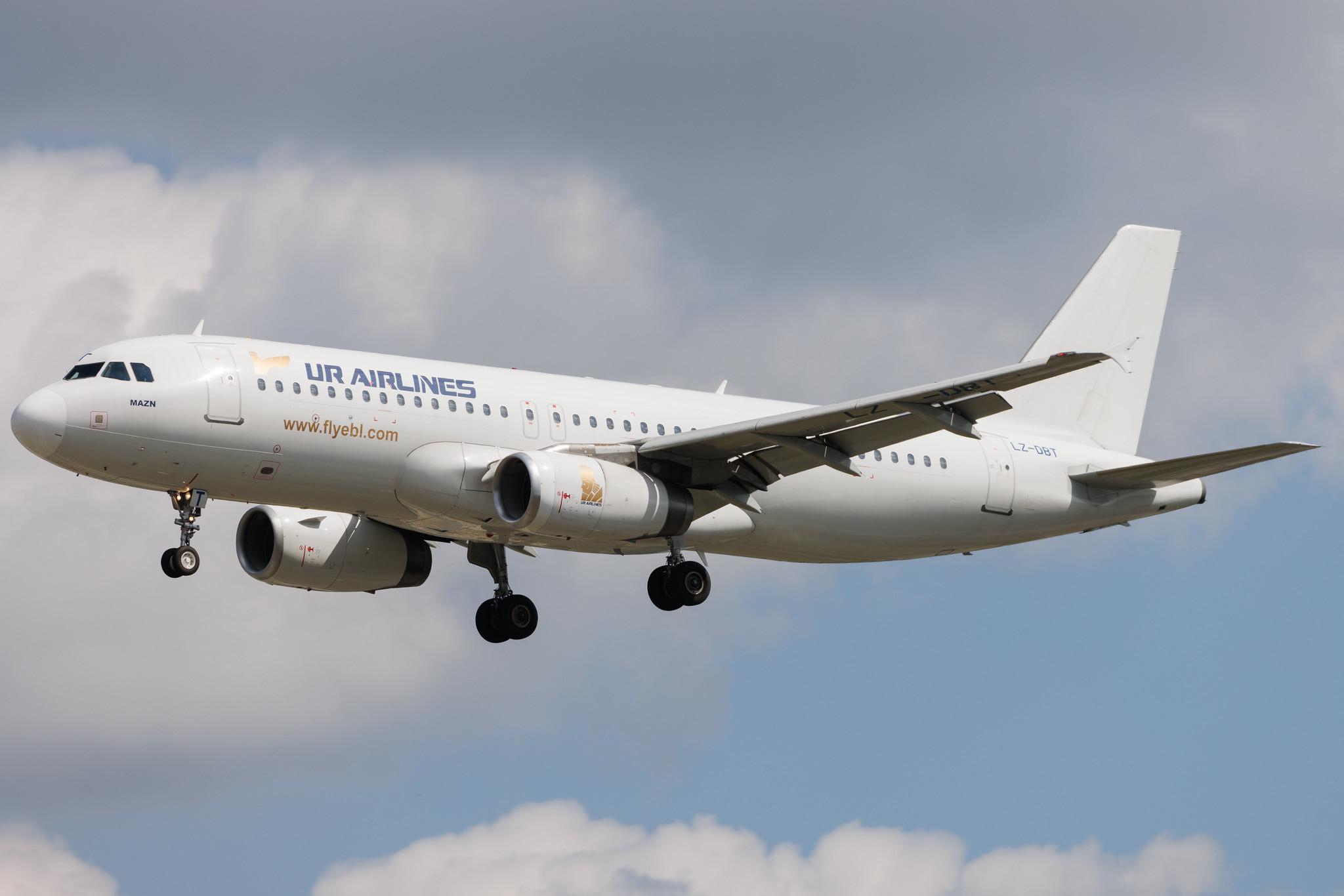 Frankfurt Airport: Corendon Airlines (XC / CAI) | Operator: BH Air | Airbus A320-232 A320 | LZ-DBT | MSN 2908