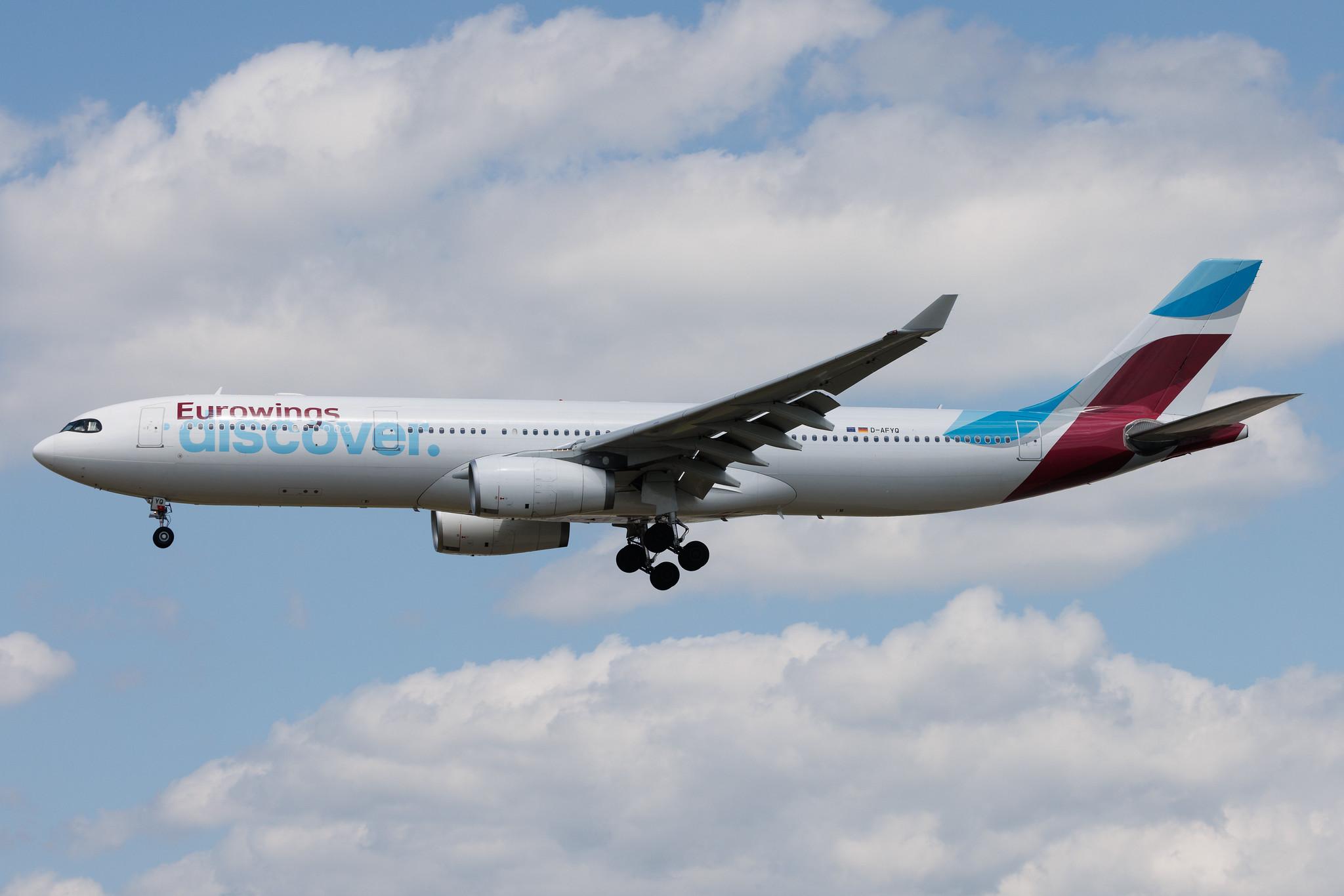 Frankfurt Airport: Discover Airlines (4Y / OCN) |  Airbus A330-343 A333 | D-AFYQ | MSN 1193