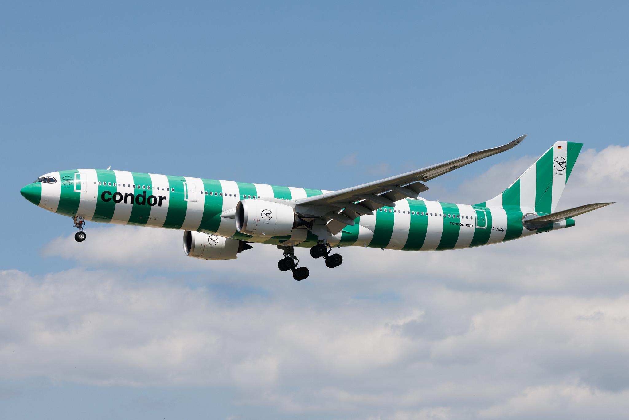 Frankfurt Airport: Condor (DE / CFG) | Airbus A330-941 A339 | D-ANRD | MSN 1972