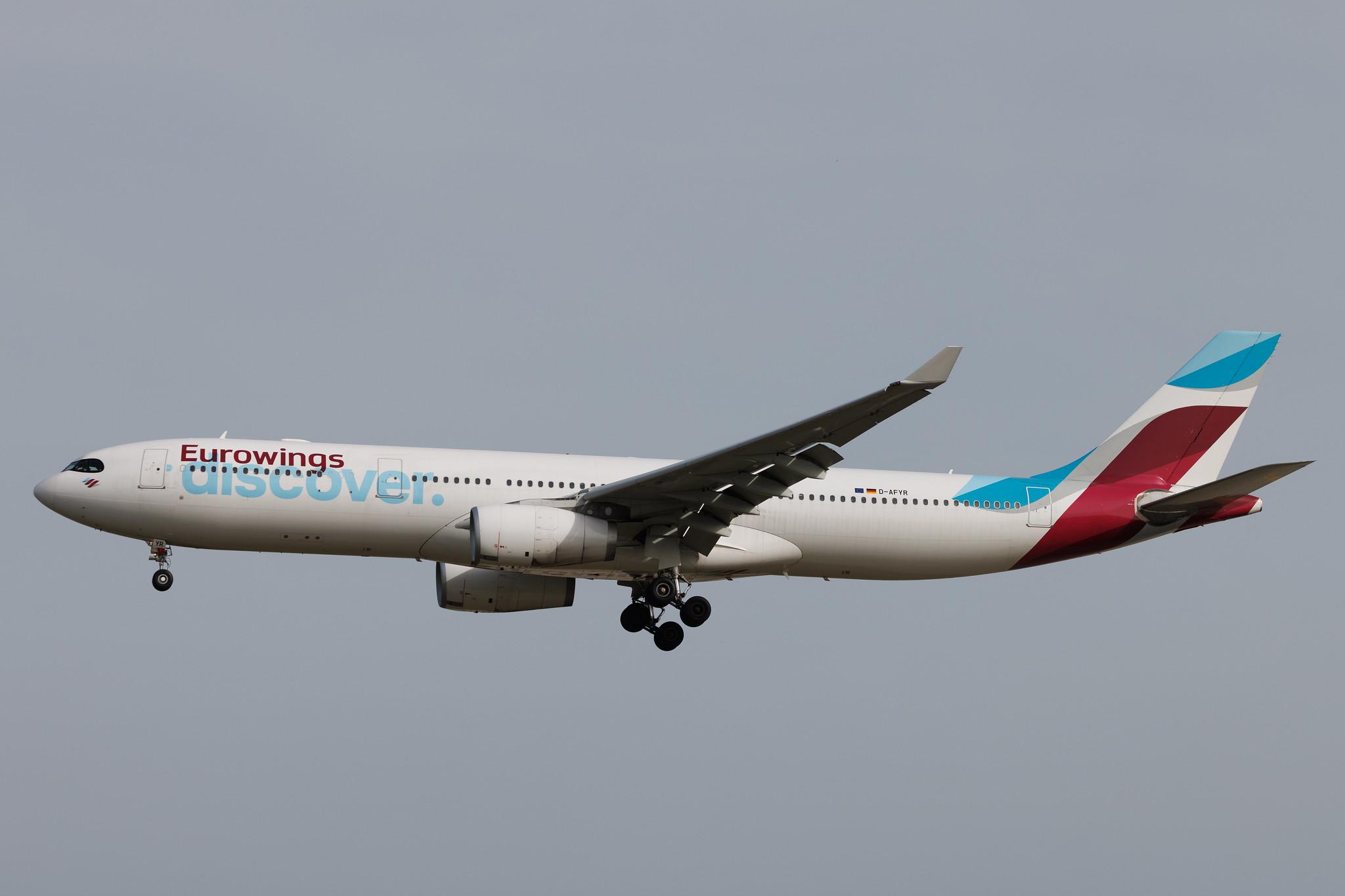 Frankfurt Airport: Discover Airlines (4Y / OCN) | Airbus A330-343 A333 | D-AFYR | MSN 1711