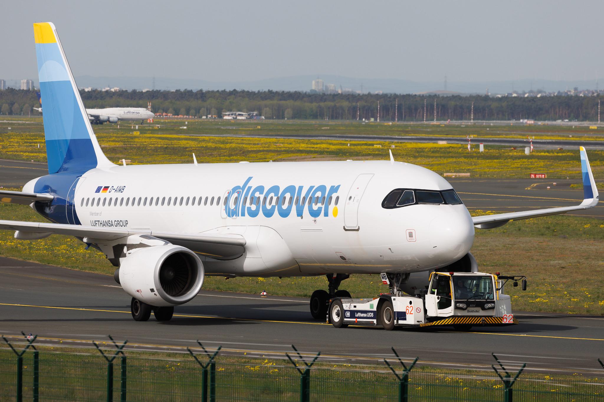 Frankfurt Airport: Discover Airlines (4Y / OCN) | Airbus A320-214 A320 | D-AIWB | MSN 7699