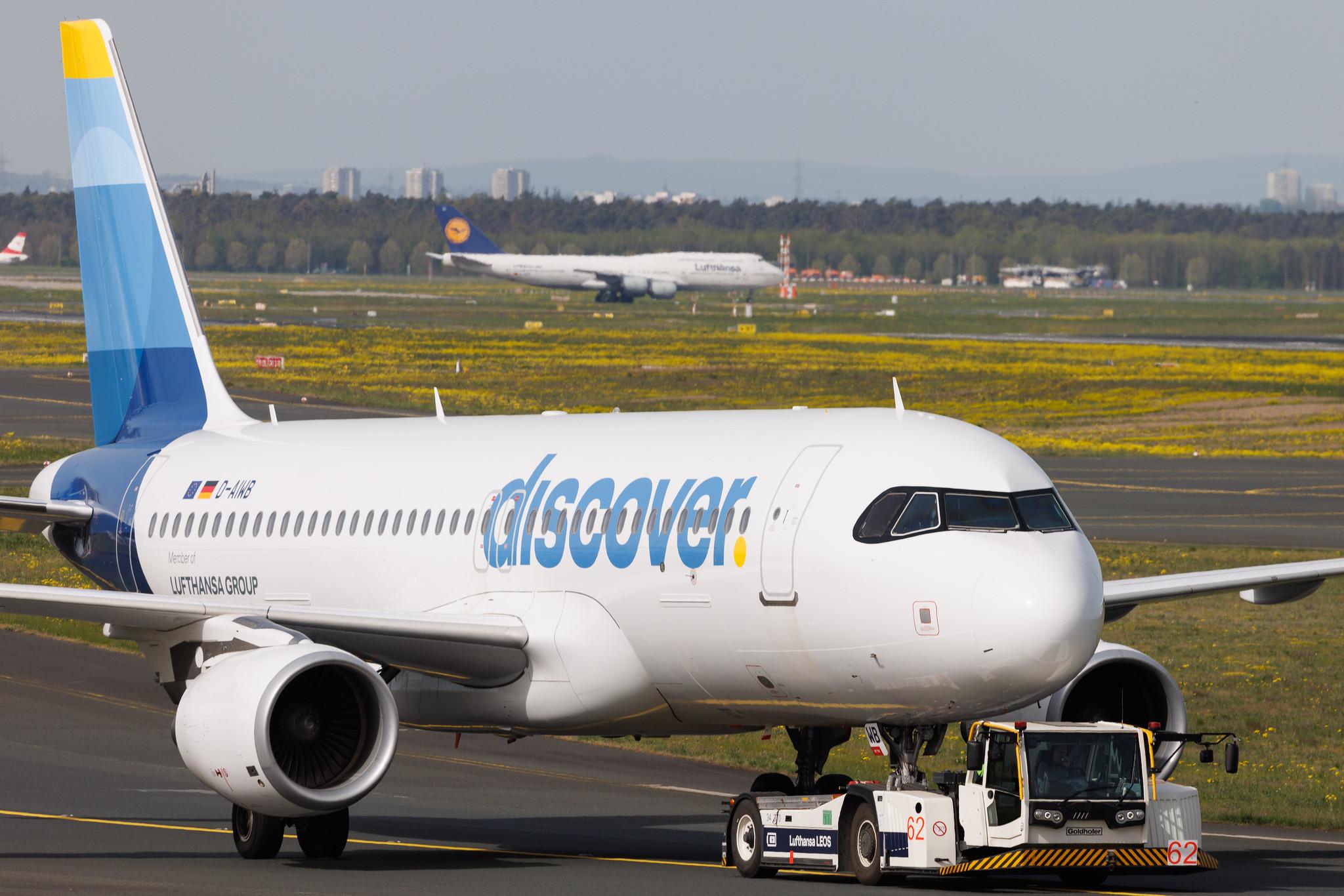 Frankfurt Airport: Discover Airlines (4Y / OCN) | Airbus A320-214 A320 | D-AIWB | MSN 7699