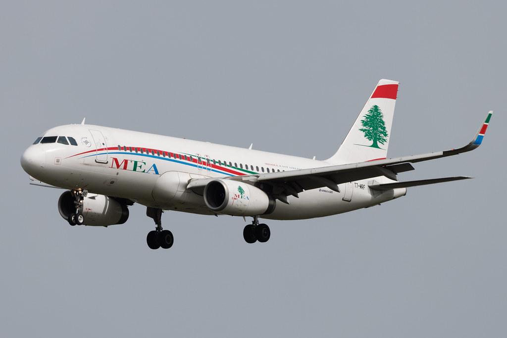 Frankfurt Airport: MEA (ME / MEA) | Airbus A320-232 A320 | T7-MRF | MSN 07006