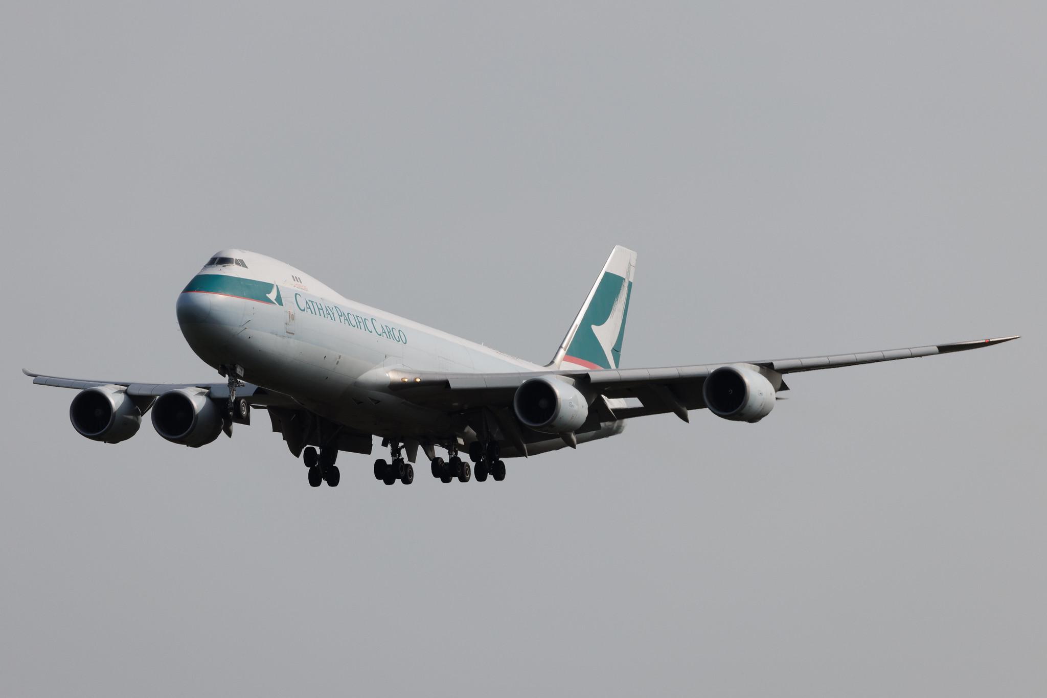 Frankfurt Airport: Cathay Pacific Cargo (CX / CPA) | Operator: Cathay Pacific | Boeing 747-867F B748 | B-LJK | MSN 43394