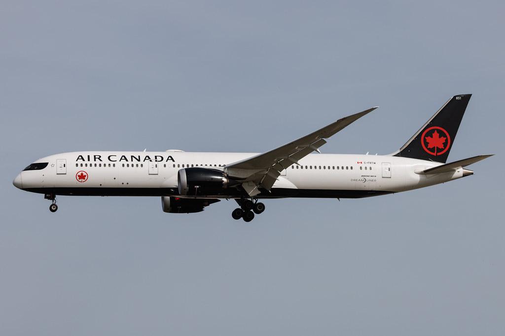 Frankfurt Airport: Air Canada (AC / ACA) | Boeing 787-9 Dreamliner B789 | C-FRTW | MSN 37179
