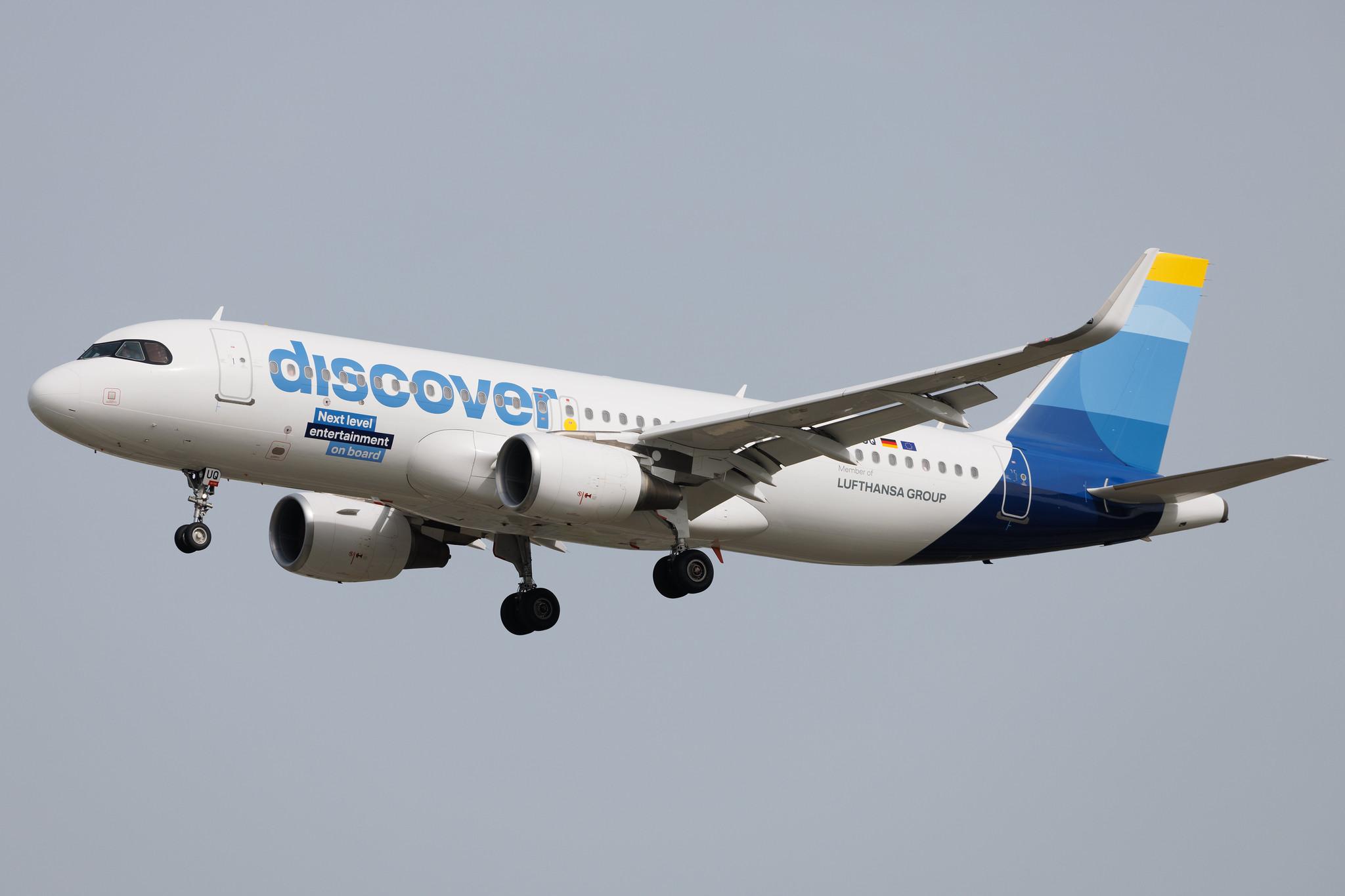 Frankfurt Airport: Discover Airlines (4Y / OCN) | Airbus A320-214 A320 | D-AIUQ | MSN 6947