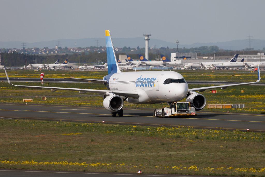 Frankfurt Airport: Discover Airlines (4Y / OCN) | Airbus A320-214 A320 | D-AIUR | MSN 6985