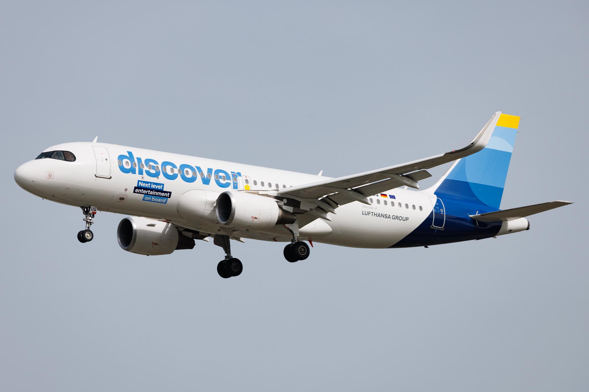 Frankfurt Airport: Discover Airlines (4Y / OCN) | Airbus A320-214 A320 | D-AIUQ | MSN 6947