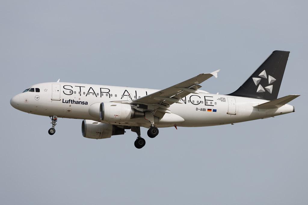Frankfurt Airport: Lufthansa (LH / DLH) | Livery: Star Alliance Livery | Airbus A319-112 A319 | D-AIBI | MSN 5284
