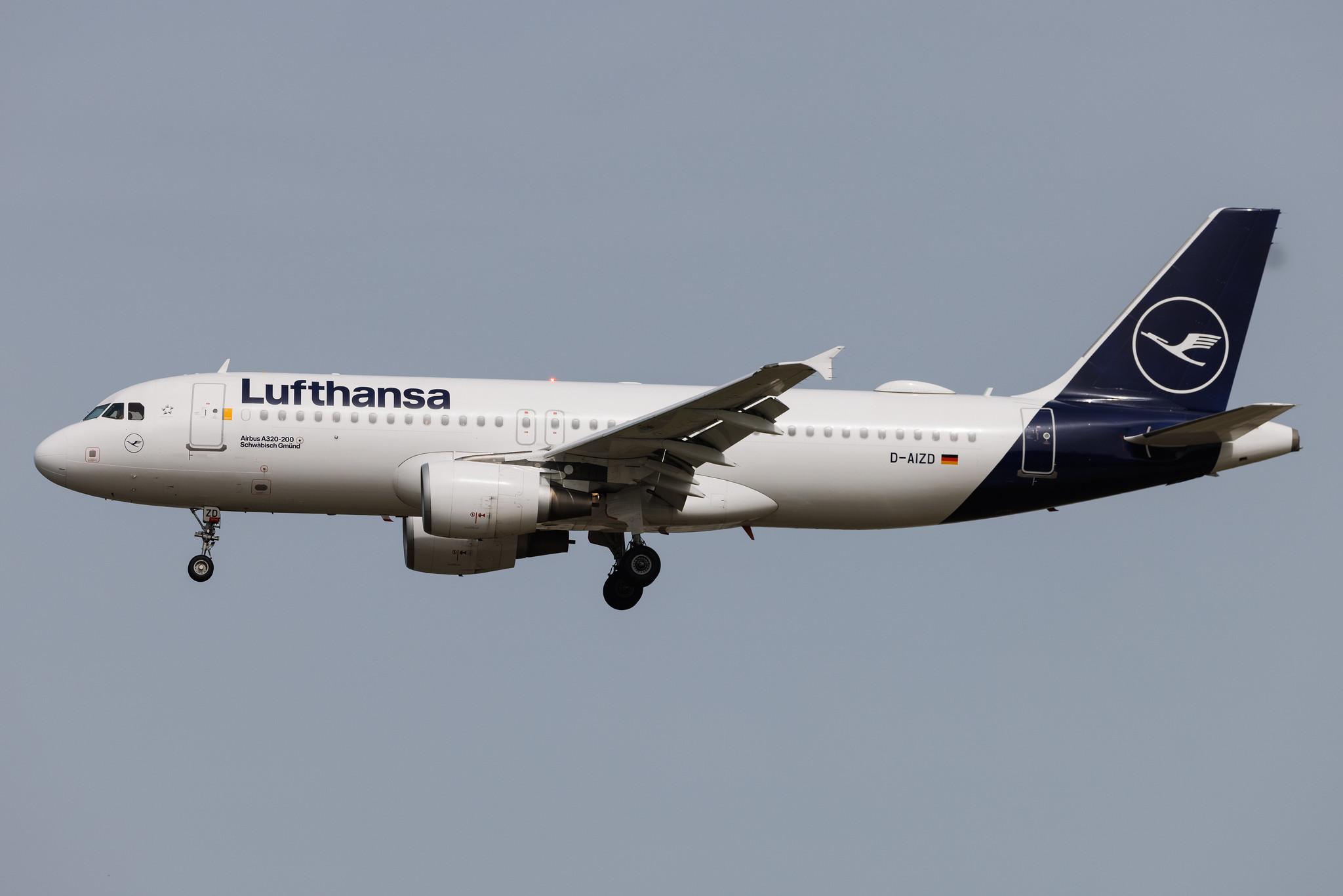 Frankfurt Airport: Lufthansa (LH / DLH) | Airbus A320-214 A320 | D-AIZD | MSN 4191