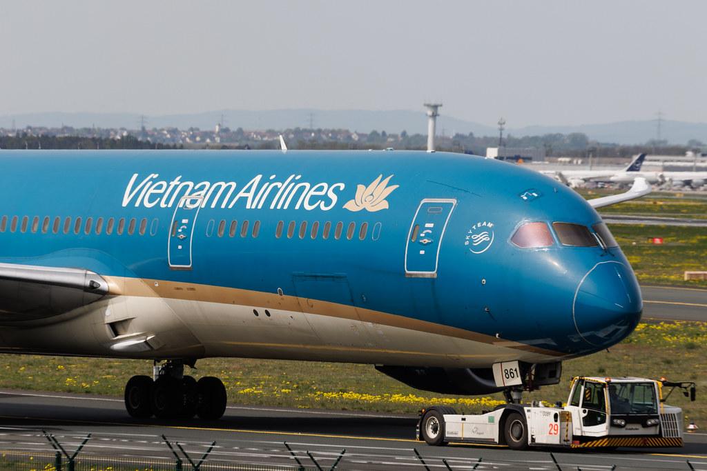 Frankfurt Airport: Vietnam Airlines (VN / HVN) | Boeing 787-9 Dreamliner B789 | VN-A861 | MSN 35151