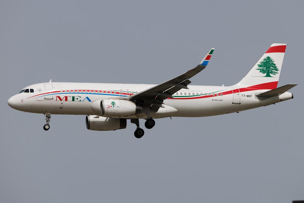 Frankfurt Airport: MEA (ME / MEA) | Airbus A320-232 A320 | T7-MRF | MSN 07006