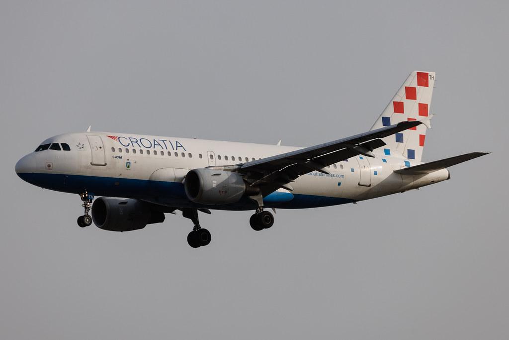 Frankfurt Airport: Croatia Airlines (OU / CTN) | Airbus A319-112 A319 | 9A-CTH | MSN 0833