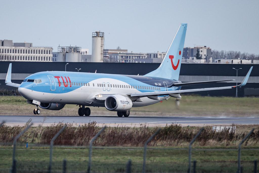 Paris Orly Airport: TUI (X3 / TUI) | Operator: TUI fly Belgium | Boeing 737-8K5 B738 | OO-JAQ | MSN 35148