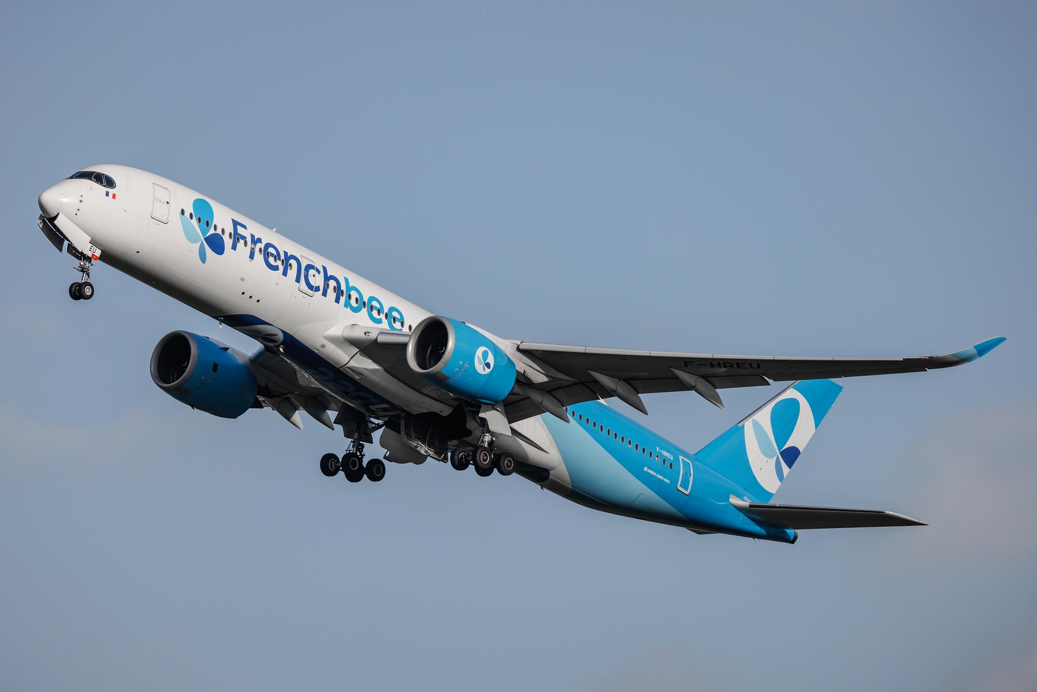 Paris Orly Airport: French bee (BF / FBU) | Airbus A350-941 A359 | F-HREU | MSN 005