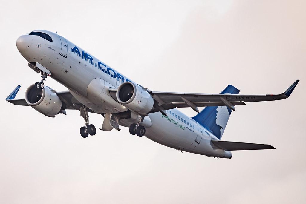 Paris Orly Airport: Air Corsica (XK / CCM) | Airbus A320-252N A20N | F-HXKC | MSN 11831