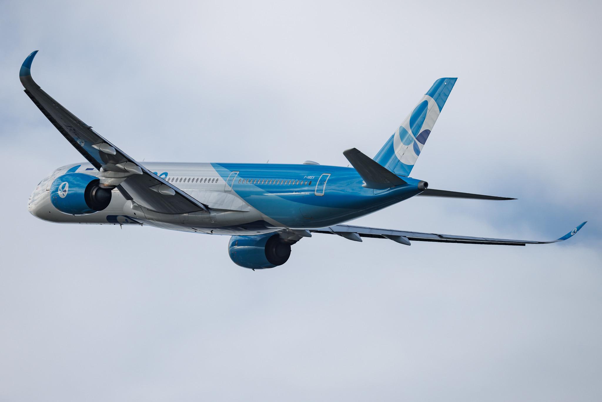 Paris Orly Airport: French bee (BF / FBU) |  Airbus A350-941 A359 | F-HREV | MSN 193