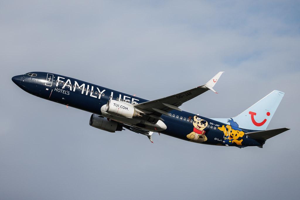 Paris Orly Airport: TUI (X3 / TUI) | Livery: Family Life Hotels Livery | Operator: TUI Airlines Belgium | Boeing 737-8K5 B738 | OO-JAF | MSN 35133