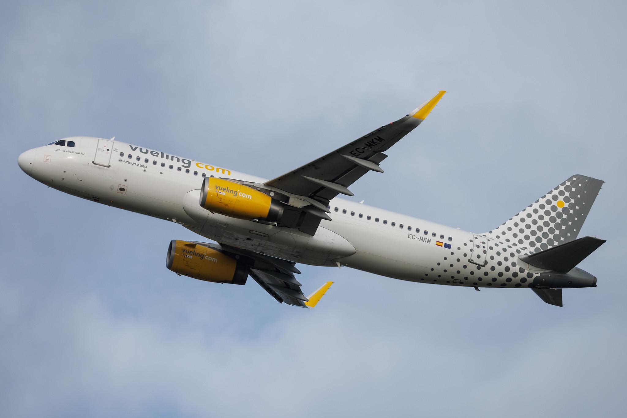 Paris Orly Airport: Vueling (VY / VLG) | Airbus A320-232 A320 | EC-MKM | MSN 7017
