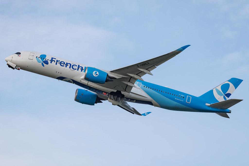 Paris Orly Airport: French bee (BF / FBU) |  Airbus A350-941 A359 | F-HREV | MSN 193 Paris Orly Airport: French bee (BF / FBU) |  Airbus A350-941 A359 | F-HREV | MSN 193
