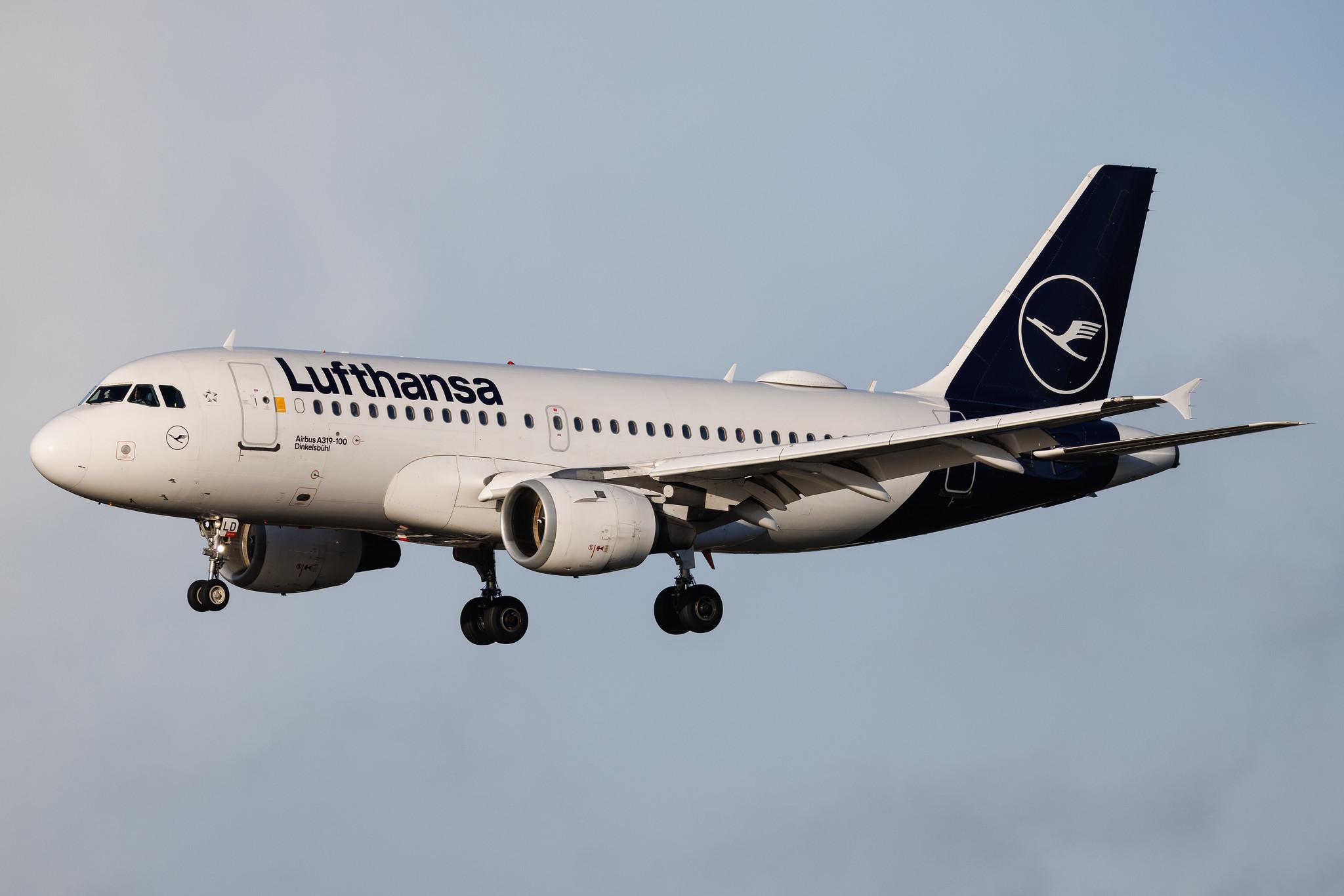Hamburg Airport: Lufthansa (LH / DLH) | Airbus A319-114 A319 | D-AILD | MSN 0623