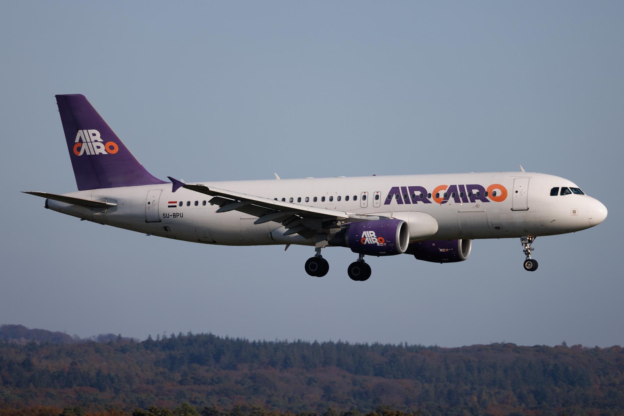 Köln Bonn Airport: Air Cairo (SM / MSC) | Airbus A320-214 A320 | SU-BPU | MSN 2937