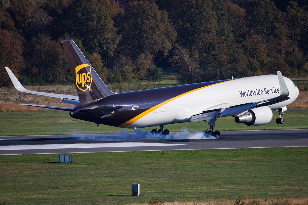 Köln Bonn Airport: UPS (5X / UPS) | Boeing 767-34AF(ER) B763 | N357UP | MSN 37876