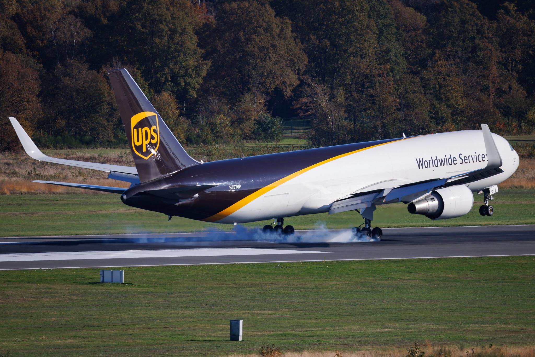 Köln Bonn Airport: UPS (5X / UPS) | Boeing 767-34AF(ER) B763 | N357UP | MSN 37876