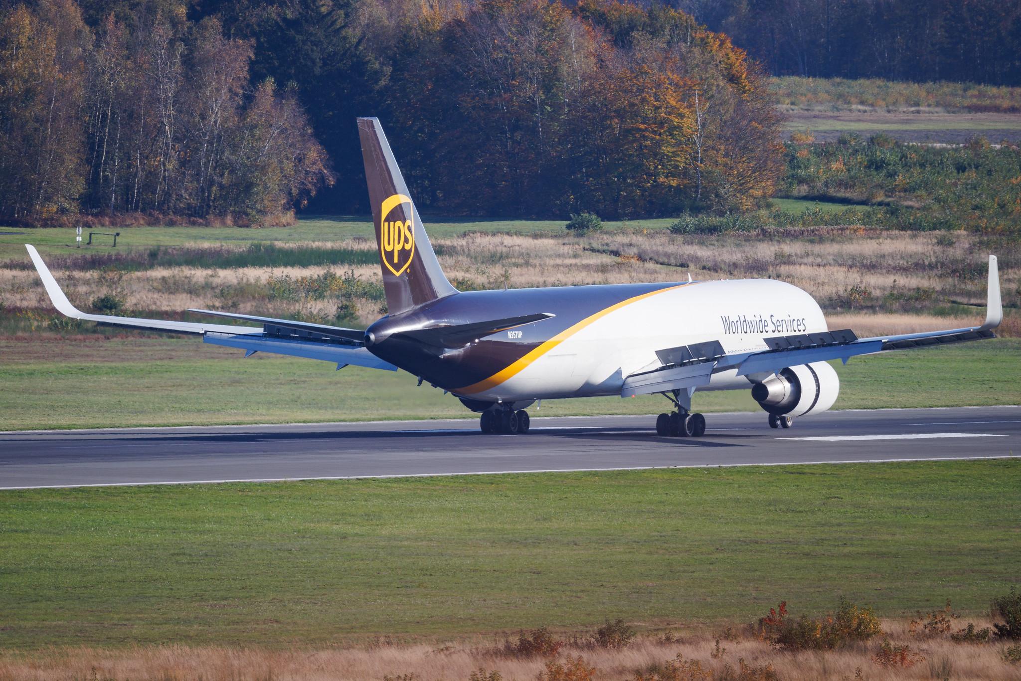 Köln Bonn Airport: UPS (5X / UPS) | Boeing 767-34AF(ER) B763 | N357UP | MSN 37876