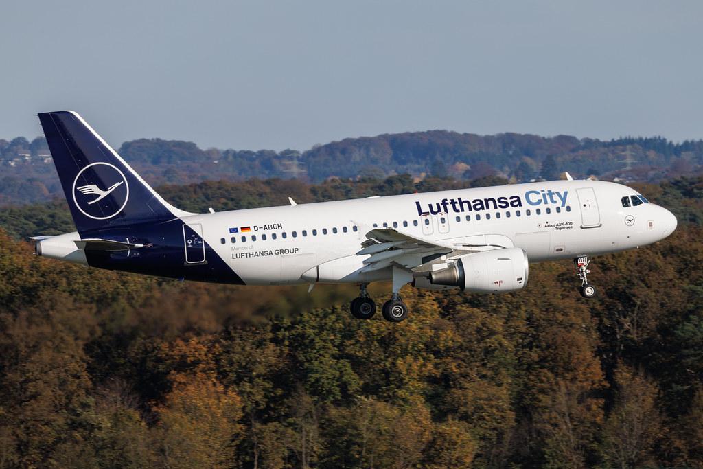 Köln Bonn Airport: Lufthansa City (VL / LHX) | Airbus A319-112 A319 | D-ABGH | MSN 3245
