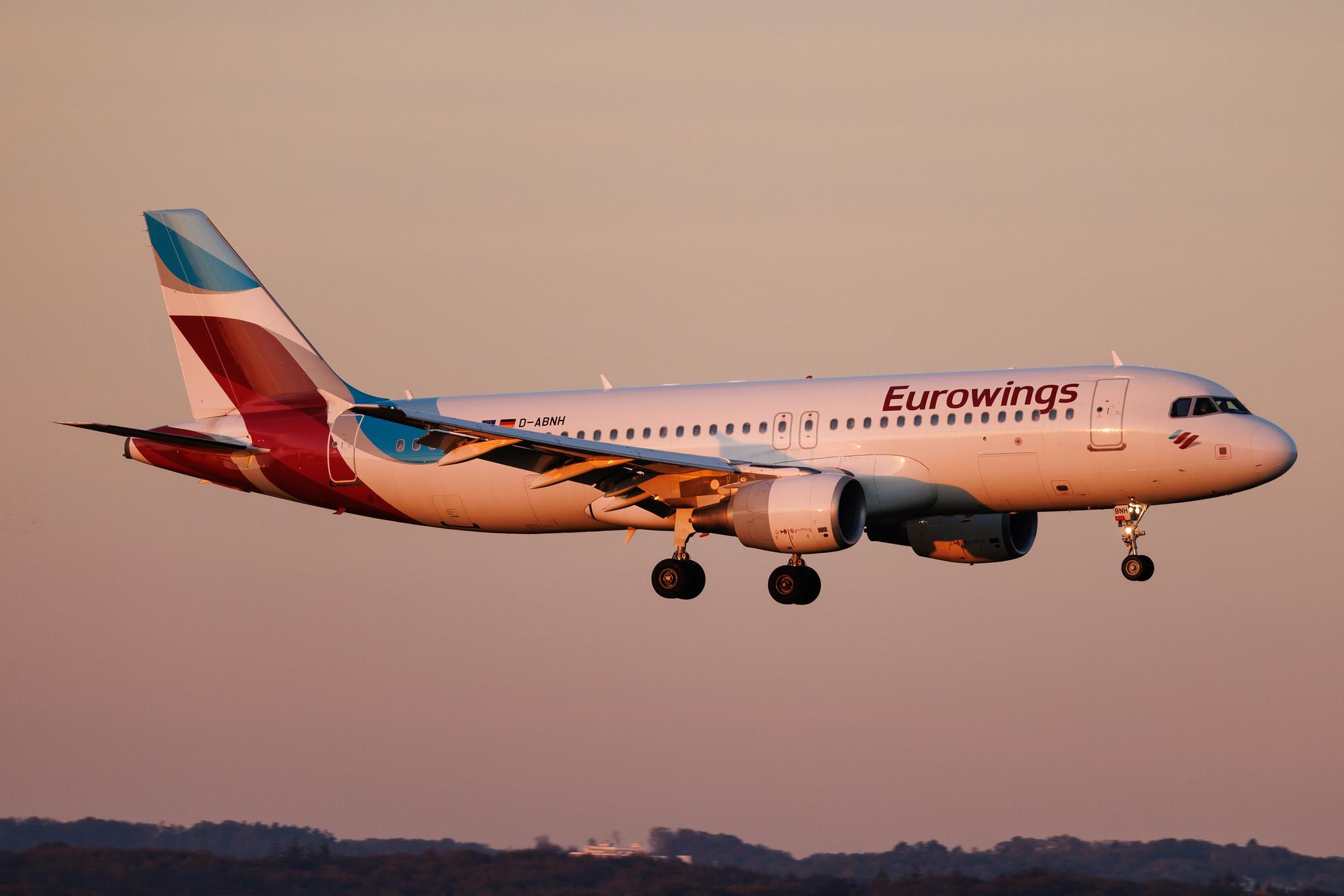 Köln Bonn Airport: Eurowings (EW / EWG) | Airbus A320-214 A320 | D-ABNH | MSN 1775