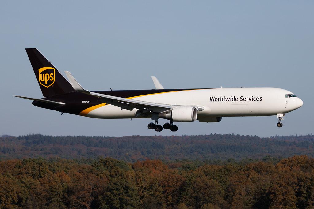 Köln Bonn Airport: UPS (5X / UPS) | Boeing 767-34AF(ER) B763 | N357UP | MSN 37876