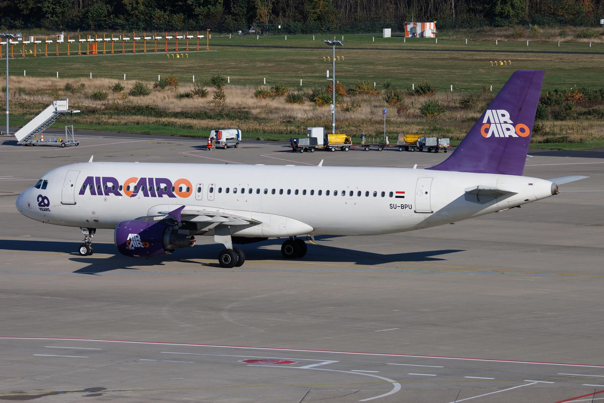 Köln Bonn Airport: Air Cairo (SM / MSC) | Airbus A320-214 A320 | SU-BPU | MSN 2937