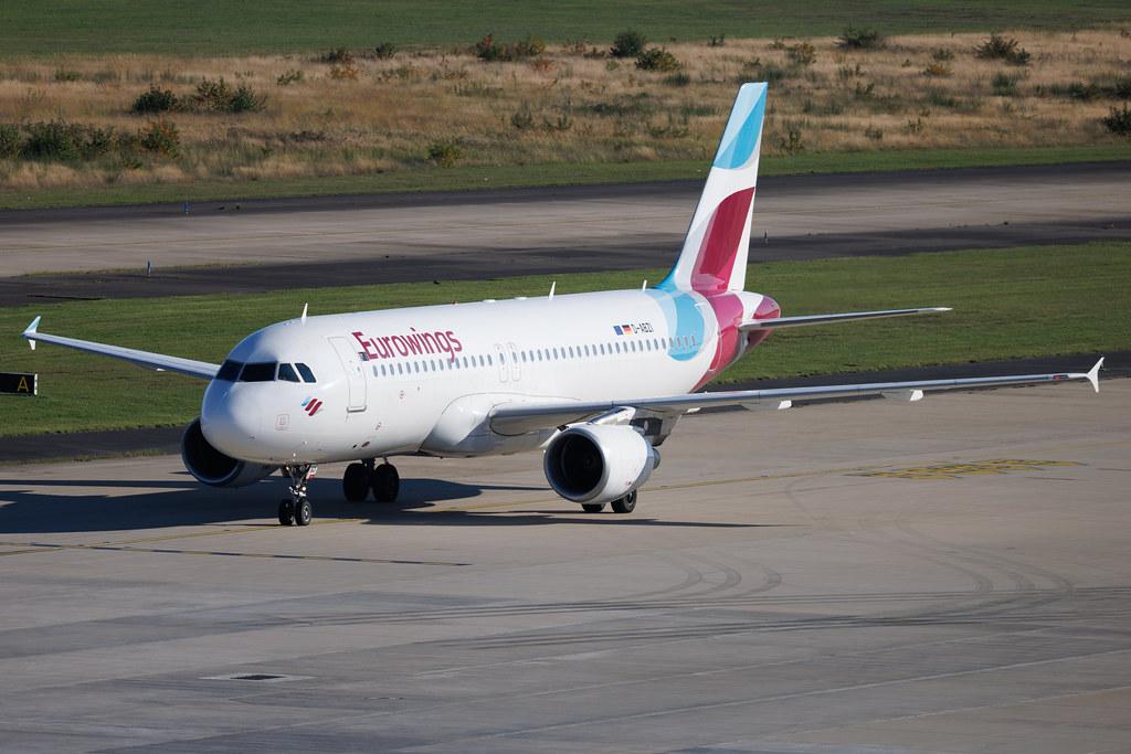 Köln Bonn Airport: Eurowings (EW / EWG) | Airbus A320-216 A320 | D-ABZI | MSN 3328