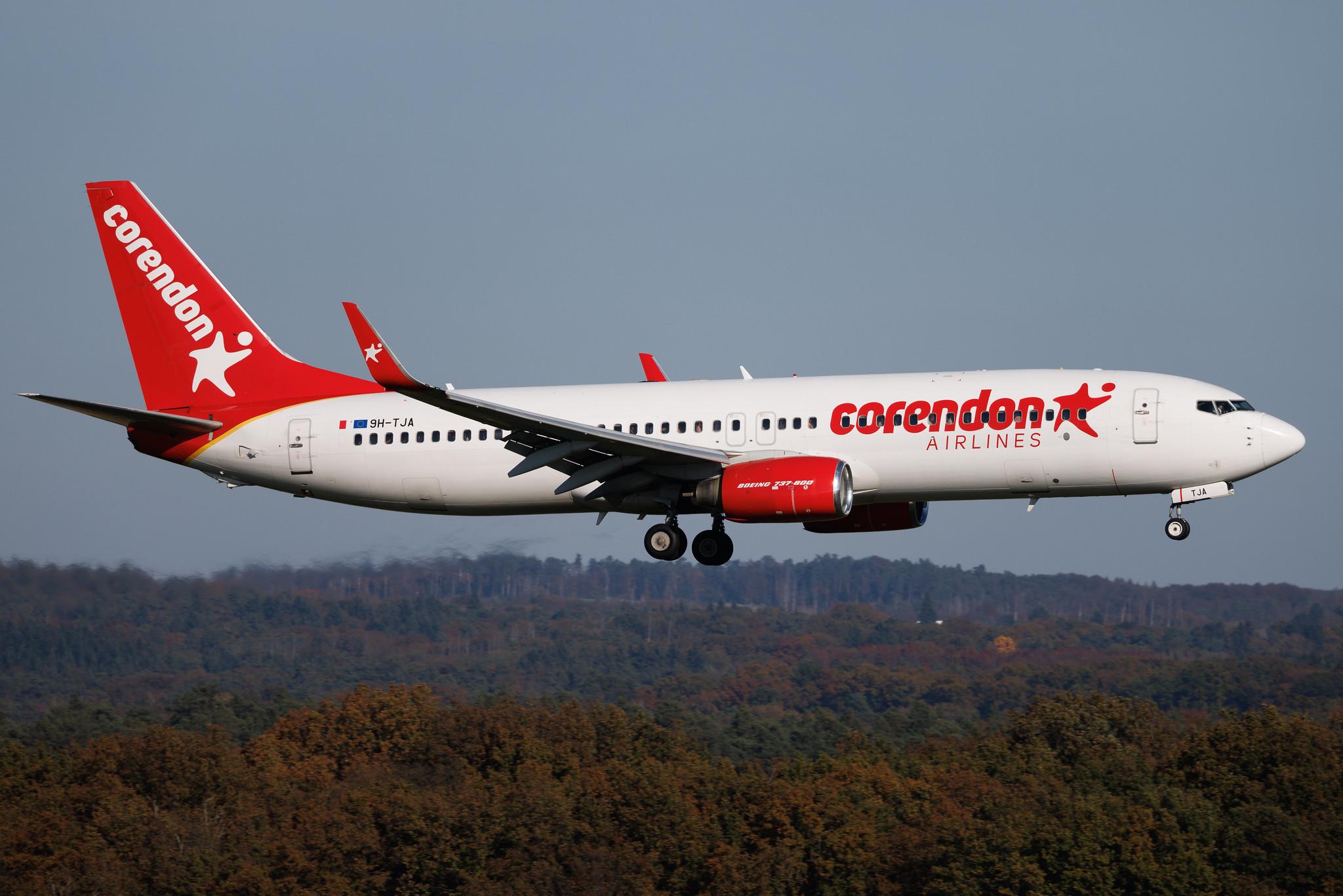 Köln Bonn Airport: Corendon Airlines (XC / CAI) | Operator: Corendon Airlines Europe | Boeing 737-8F2 B738 | 9H-TJA | MSN 34409