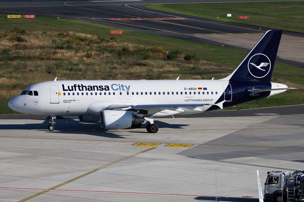 Köln Bonn Airport: Lufthansa City (VL / LHX) | Airbus A319-112 A319 | D-ABGH | MSN 3245